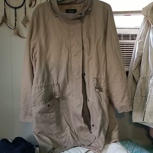 Tan trenchcoat